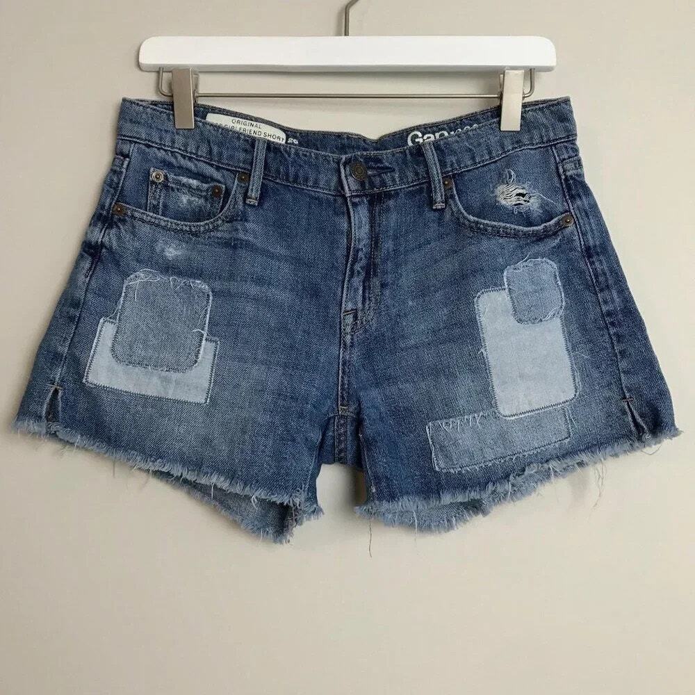 GAP Original Best Girlfriend Shorts Patchwork 26
